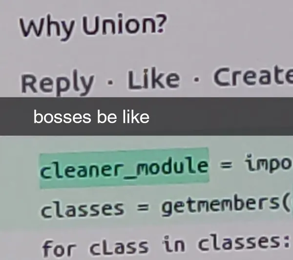 why union?