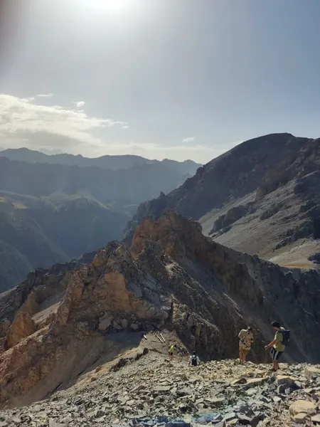 down the scree