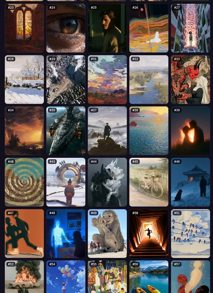 Ranking pictures based on what feels more like me (4k+ comparisons) II