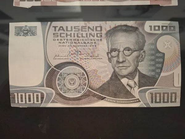 schrödinger on a thousand schilling